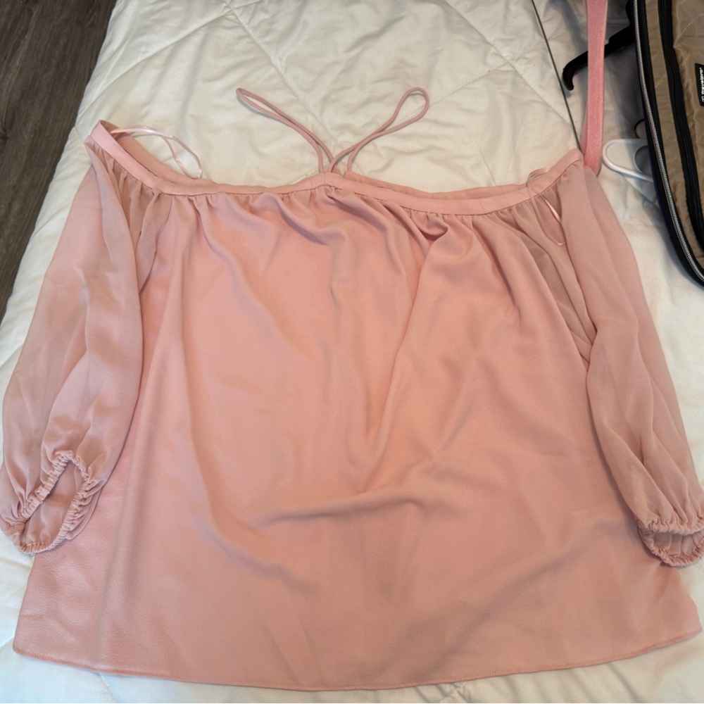 1. State Blush Pink Spaghetti Strap Top